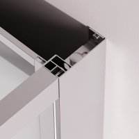Душевая кабина AM.PM Above 90x90 W9XC-401A-9090MT (хром матовый/прозрачное стекло)