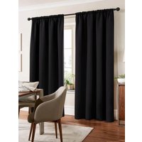 Комплект штор Mio Tesoro Блэкаут 400x260 (2шт, черный)