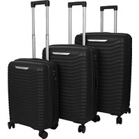 Чемодан-спиннер Eurobags PP-N21 S (черный)