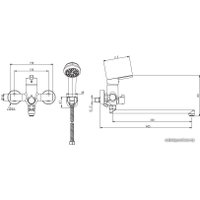 Смеситель Esko London LD 31