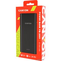 Внешний аккумулятор Canyon PB-2001 20000mAh (черный)