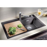 Кухонная мойка Blanco Zenar 45 S-F (левая, антрацит)