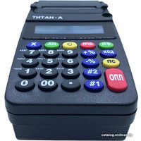 Автономный (портативный) кассовый аппарат Авто-Комби Титан-А, Wi-Fi, встроенное СКНО, мобильный (черный)