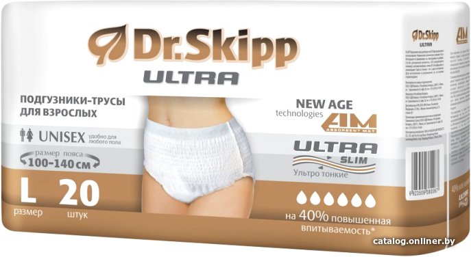 Послеродовые трусы Dr.Skipp Ultra L (20 шт)