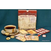 Настольная игра Правильные игры Загадка Леонардо. Quintis Fontis