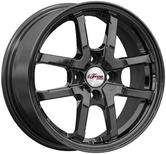 Литые диски iFree Грид (КС1082) 15x6" 4x100мм DIA 54.1мм ET 45мм BK
