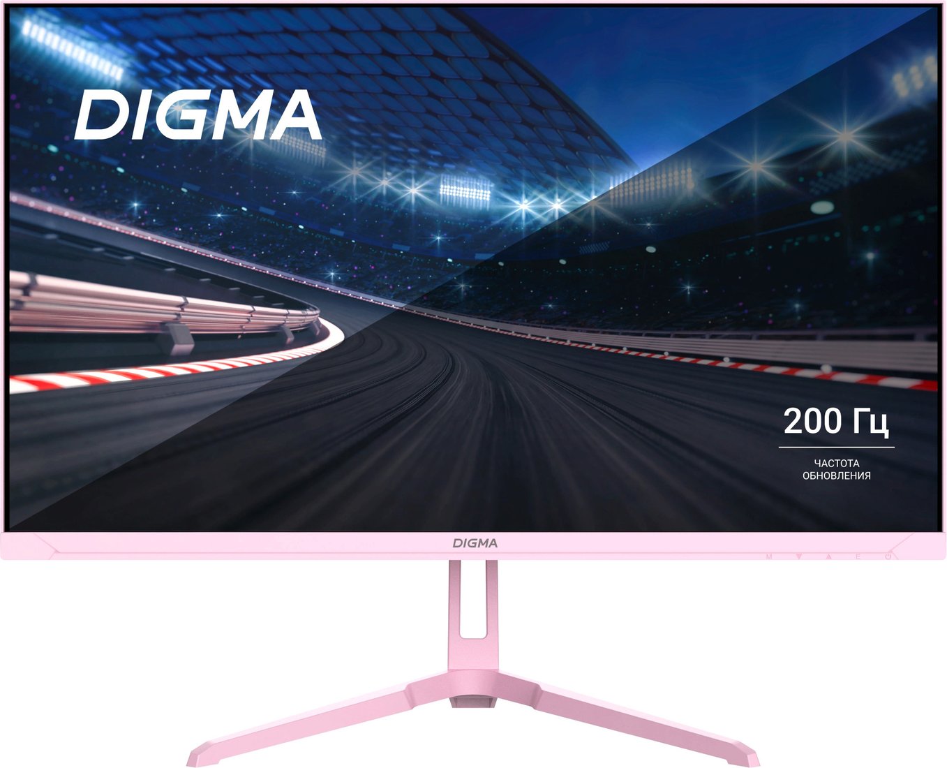 Игровой монитор Digma Overdrive 24P410F (розовый)