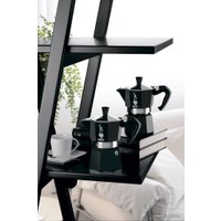 Гейзерная кофеварка Bialetti Moka Express (3 порции, черный)
