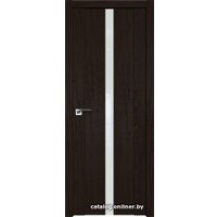 Межкомнатная дверь ProfilDoors 2.04XN L 90x200 (дарк браун, стекло lacobel белый лак)