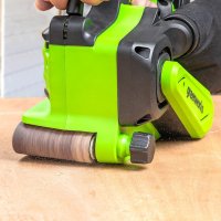 Ленточная шлифмашина Greenworks G24BS 3100607CUA (с 1-им АКБ)