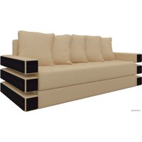 Диван Лига диванов Венеция 27958 (экокожа, бежевый)