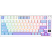 Клавиатура Royal Kludge RK-M75 RGB Taro Milk (RK Silver)