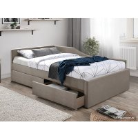 Кровать-тахта Signal Eliot Velvet tap. 228 120х200 (бежевый)
