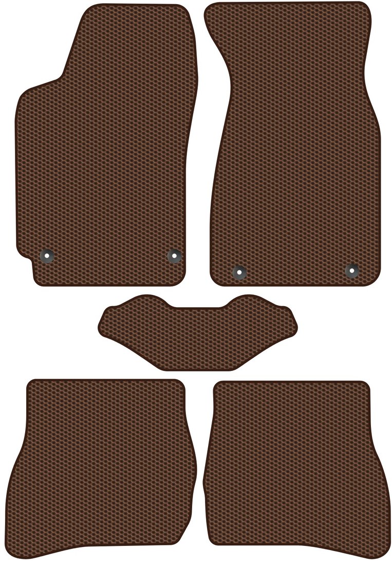 

Комплект ковриков для авто Alicosta Volkswagen Passat V (седан, универсал / 3B3, 3B2, 3B5, 3B6) 1996 - 2005 (коричневый, сота)