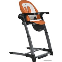 Высокий стульчик Pituso Triola (черная рама/оранжевый)