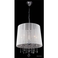 Подвесная люстра Евросвет 2045/5 хром/белый