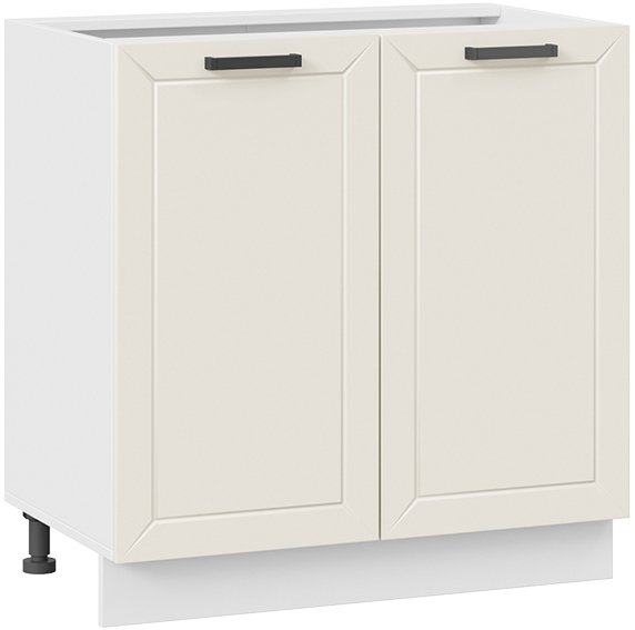 

Шкаф напольный Трия Лорас 1Н8 (белый/холст брюле)