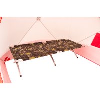 Палатка для зимней рыбалки Медведь Куб-4 зимняя с полом Оксфорд 600 и накидкой