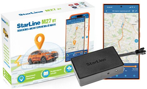 Автомобильный GPS-трекер StarLine M27 BT