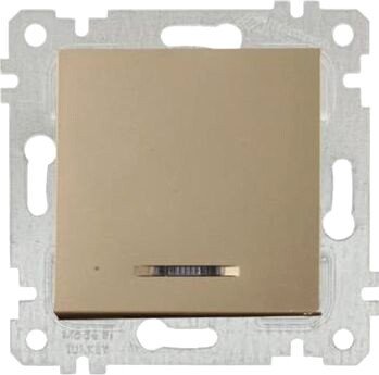 

Выключатель Mutlusan Rita 2200-415-0185 (золото доре)