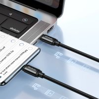 Кабель McDodo CA-3680 UB Type-C - USB Type-C (1.2 м, черный)