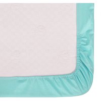 Простыня АртПостель Ментоловый на резинке 982 (120x200)