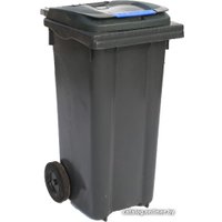 Контейнер для мусора Razak Plast евроконтейнер 120 л (темно-серый)