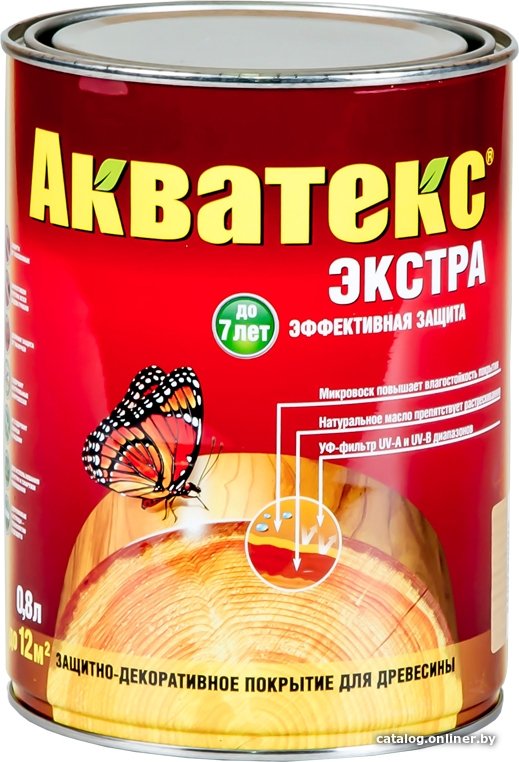 Пропитка Акватекс Экстра (ваниль, 0.8 л)
