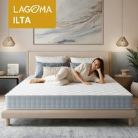 Кровать-тахта Involux Sale + Матрас Lagoma Ilta 90x200x18 км0144 (серый шифер/дуб натюрель)