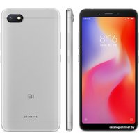 Смартфон Xiaomi Redmi 6A 2GB/16GB международная версия (серый)