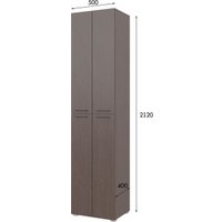 Шкаф распашной Горизонт Бонн 500 (венге)