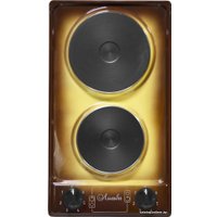 Настольная плита Лысьва ЭПБ 21 (кремовый)