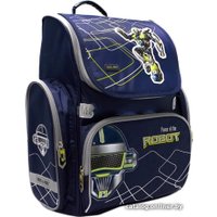 Школьный рюкзак Mike&Mar Robot (синий)