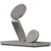 Беспроводное зарядное Magssory Yoga 3 в 1 Charging Station для Samsung Qi2 WCH017t (титан)