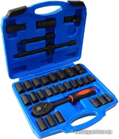 Набор трещотка с головками ForceKraft FK-4323-5MPB (32 предмета)