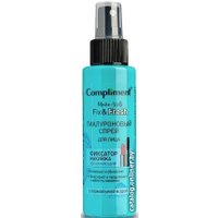  Compliment Спрей для лица Гиалуроновый фиксатор макияжа увлажняющий (110 мл)