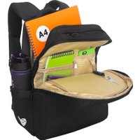 Школьный рюкзак Grizzly RG-666-3 (черный/золотой)