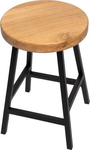 Табурет Iva-Wood полубарный (натуральный)