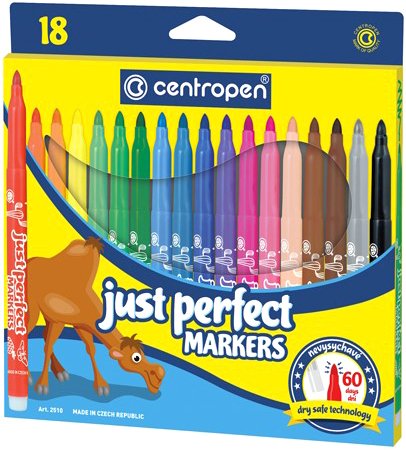 

Фломастеры Centropen Just Perfect 2510 1885 (18 цв)
