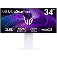 Игровой монитор LG UltraGear OLED 34GX90SA-W