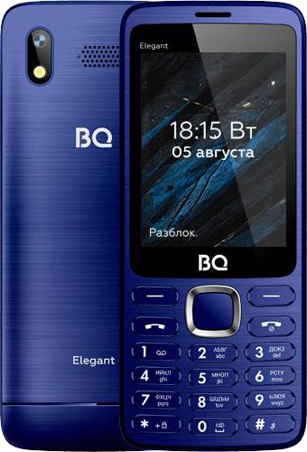 

Телефон BQ BQ-2823 Elegant (синий)