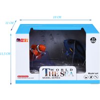 Набор фигурок Masai Mara Мир морских животных. Рыба-клоун и рыбка-хирург MM213-300