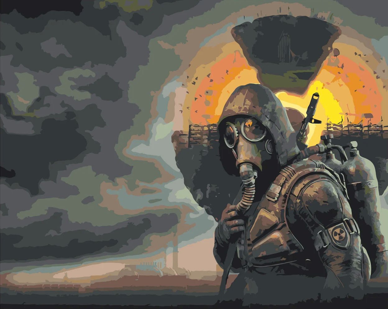 

Картина по номерам SLAVINA Сталкер 2 S.T.A.L.K.E.R. 2 stalker2v3
