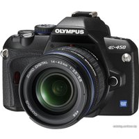 Зеркальный фотоаппарат Olympus E-450 Kit 14-42mm + 40-150mm