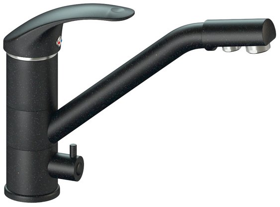 

Смеситель MARRBAXX Карельский камень КМ010/Q4 (черный)