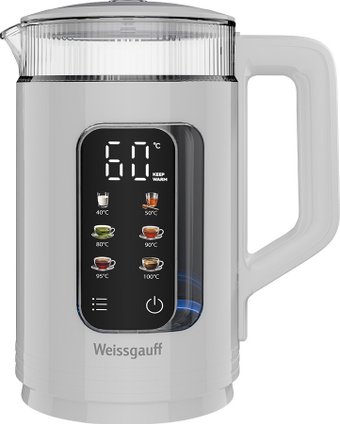 Электрический чайник Weissgauff WK 1520 Dw Touch BodyCool