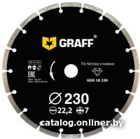 Отрезной диск алмазный  GRAFF 18230