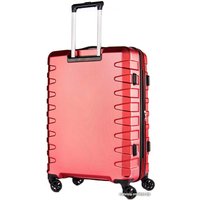 Чемодан-спиннер Verage Crust 17106-2+ 70 см (красный кардинал)