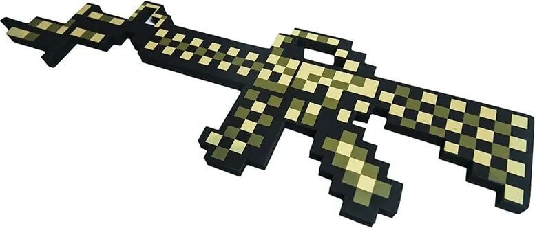

Автомат игрушечный Pixel Crew М16 8Бит пиксельный 62 см TM00801