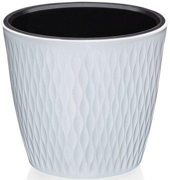 Кашпо Эльфпласт Kerama 600 14.2 л (белый)